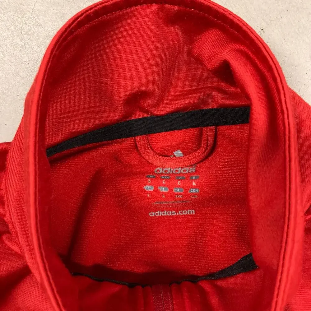 vintage y2k striped adidas track jacket